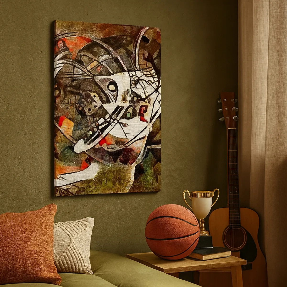 Vászonkép - Hallod a mozgást? - 50x70 cm