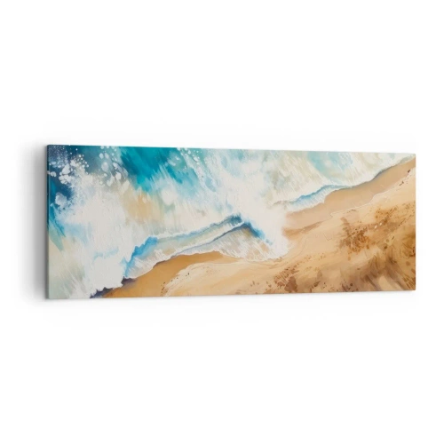 Vászonkép - Visszatérő hullám - 140x50 cm