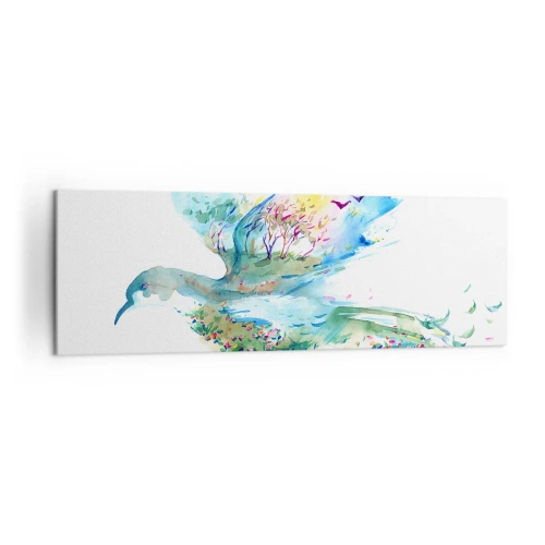Vászonkép - A természet szárnyain - 160x50 cm