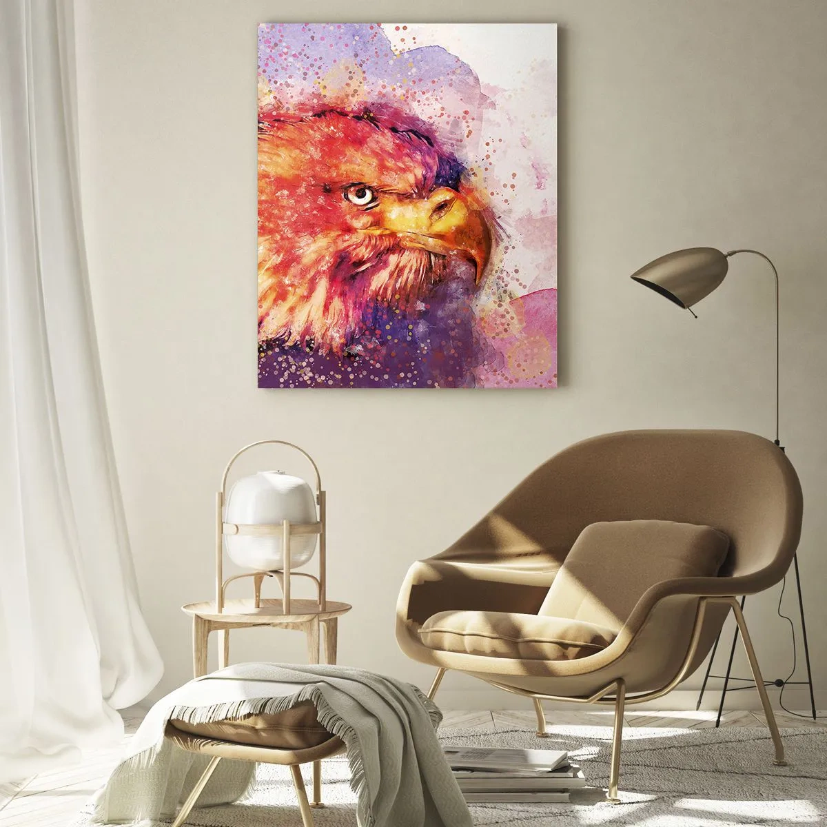 Üveg kép - Nem akarod tudni, mire gondolok - 80x120 cm