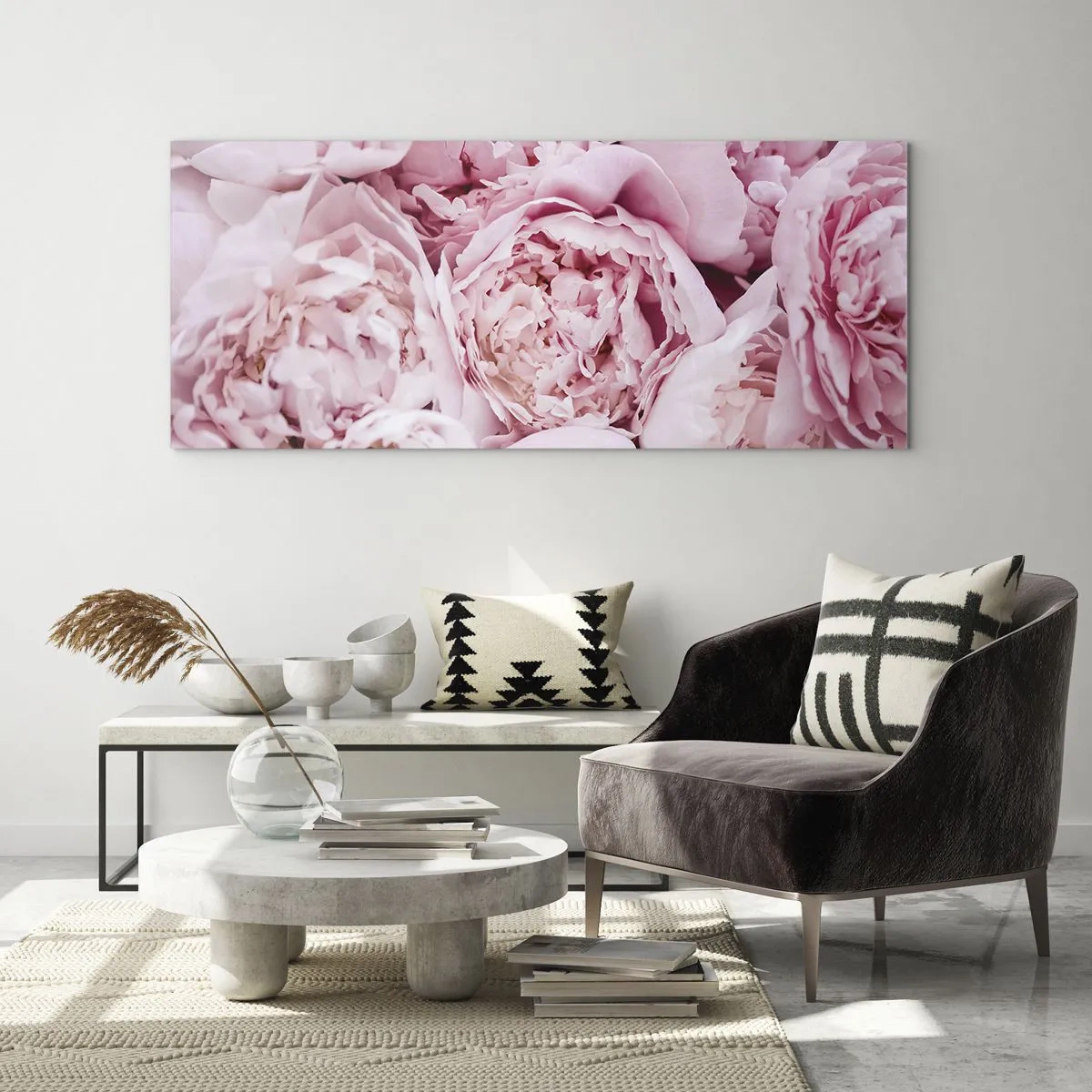 Üveg kép - Átölelve és illatos - 120x50 cm