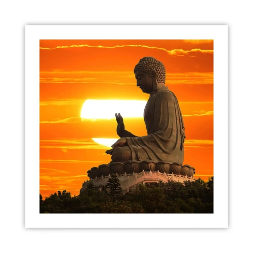 Poszter - Félelem nélkül a világtól - 50x50 cm