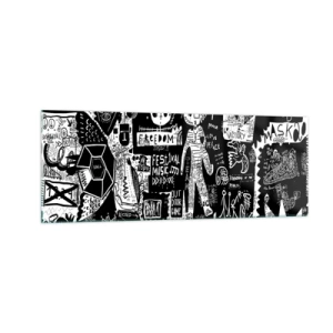 Üveg kép - A szellemi fiatalság törvényei és örömei - 140x50 cm