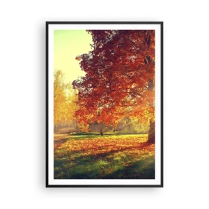 Poszter fehér keretben - A vörös gyönyörű - 70x100 cm