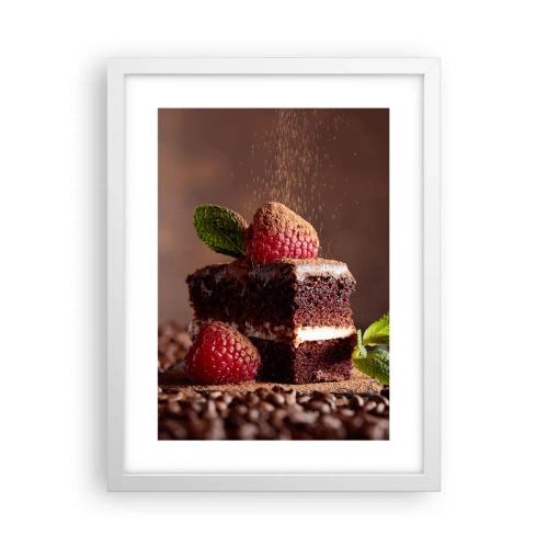 Poszter fekete keretben - Az élet édes - 30x40 cm