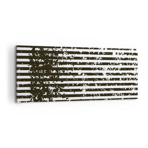Vászonkép - Ritmus és zaj - 100x40 cm