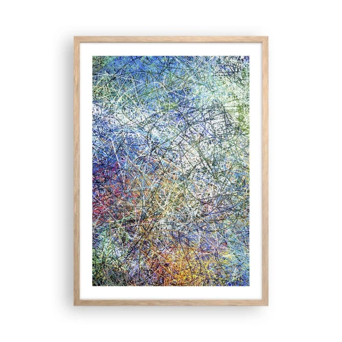 Poszter világos tölgy keretben - Ez nem olyan egyszerű - 50x70 cm