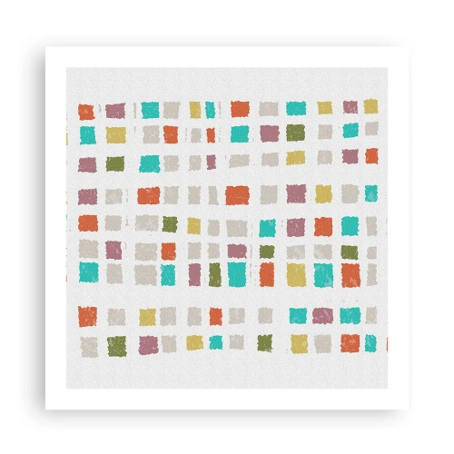 Poszter - Ismeretlen játék - 60x60 cm