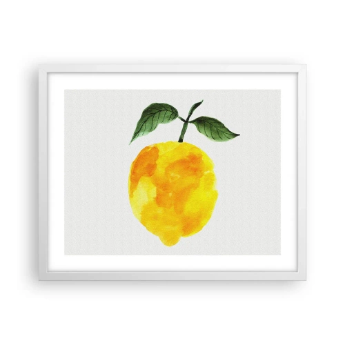 Poszter fekete keretben - Hogyan ismerjük meg a nap ízét - 50x40 cm