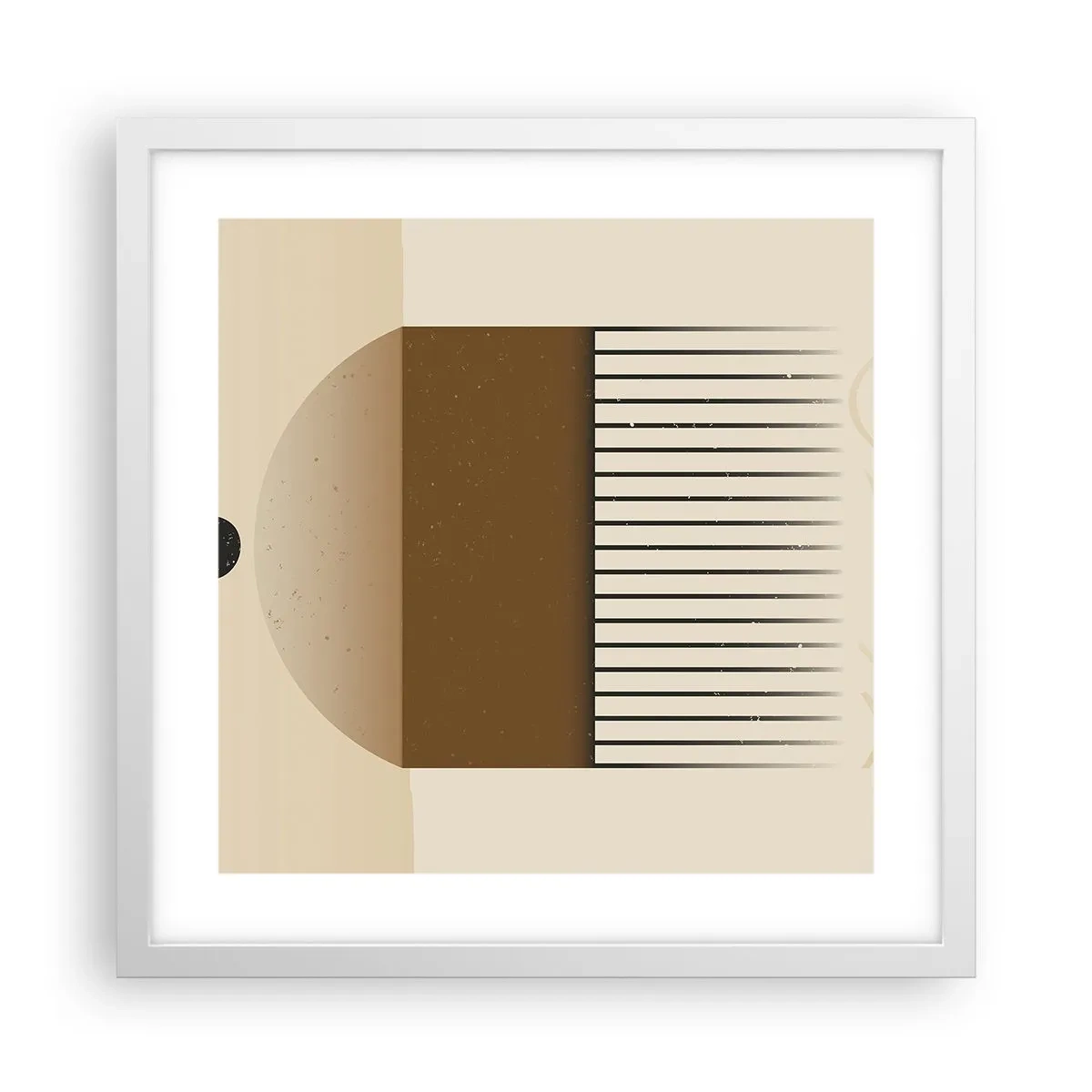 Poszter fekete keretben - Különféle államok - 40x40 cm