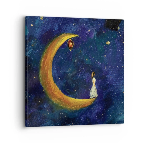 Vászonkép - A világ hívása - 30x30 cm