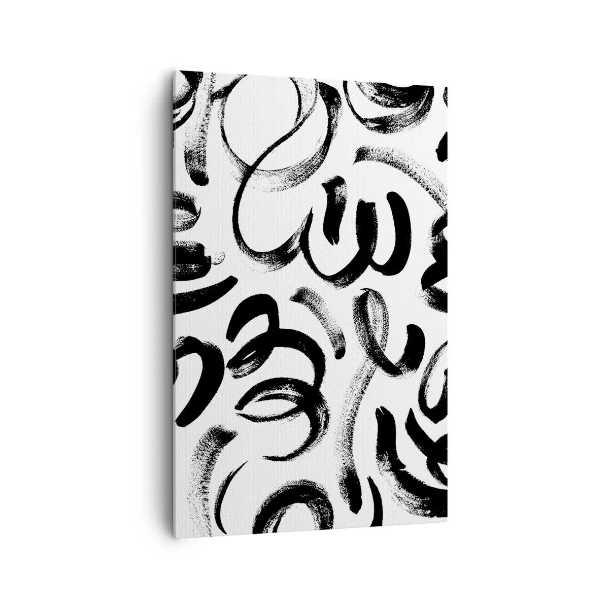 Vászonkép - Feketén-fehéren - 80x120 cm