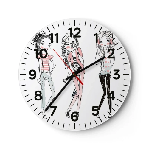 Falióra, Óra - Lesz, jó móka lesz - 30x30 cm