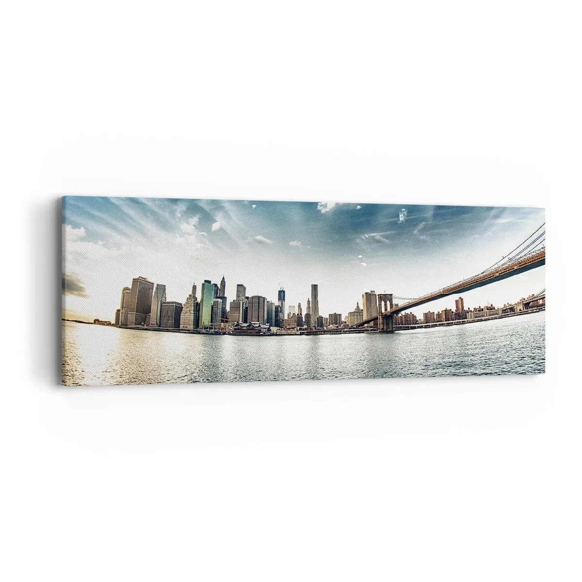 Vászonkép - Az üvegsziget - 90x30 cm