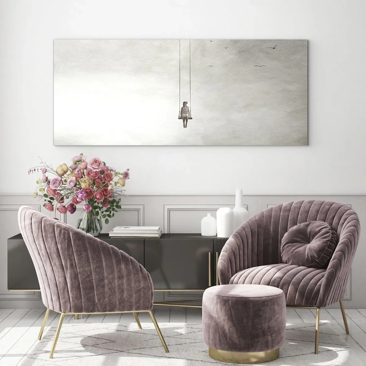 Üveg kép - A bennünk lévő gyerek - 120x50 cm