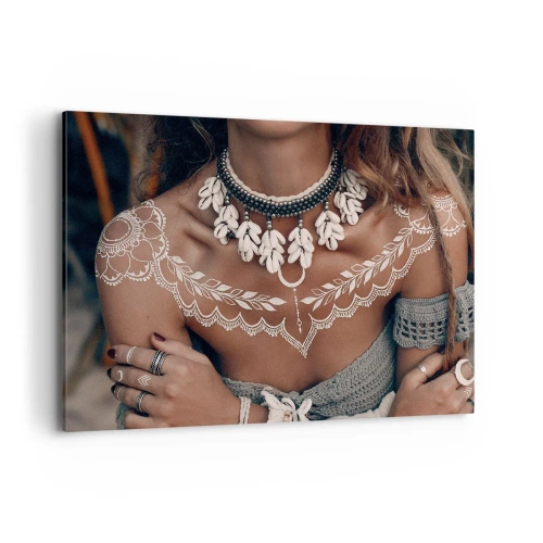 Vászonkép - Talizmánok, a nőiesség rituáléi - 100x70 cm