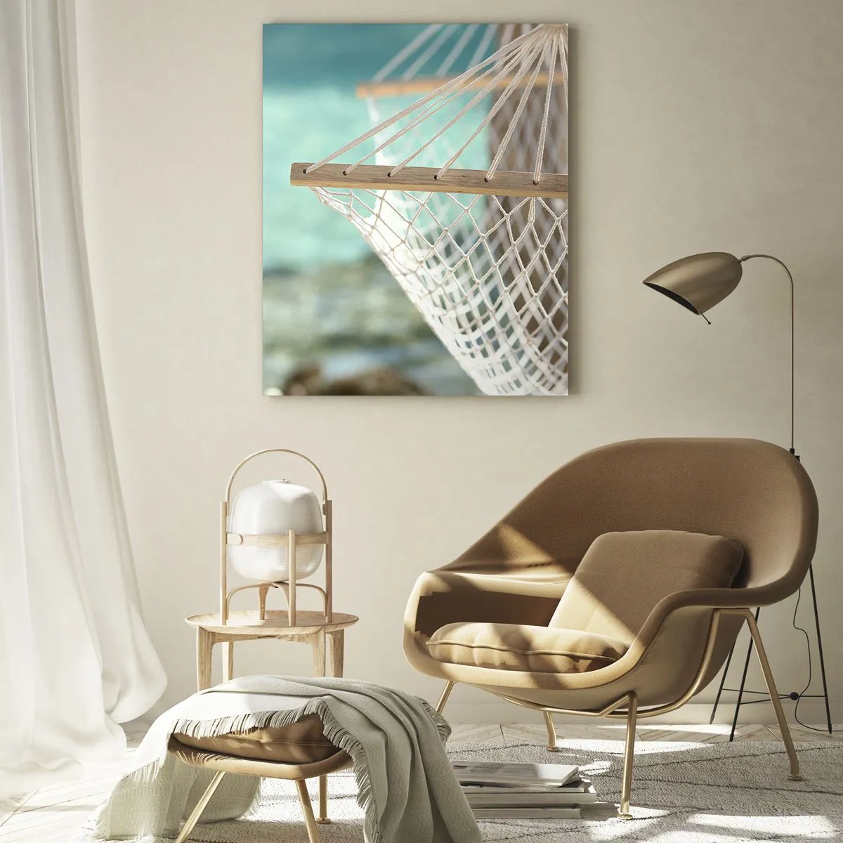 Üveg kép - Itt az ideje a pihenésnek - 50x70 cm