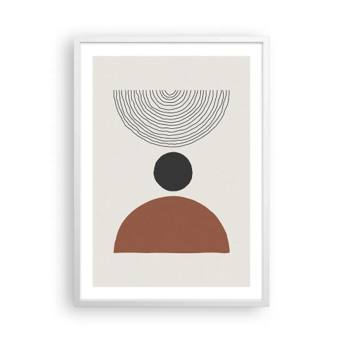 Poszter fekete keretben - A figyelem középpontjában - 50x70 cm