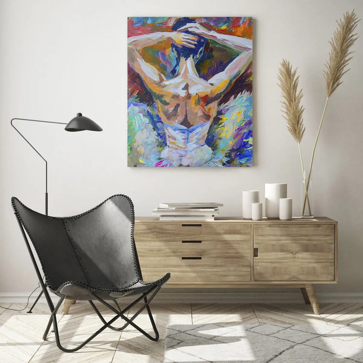 Üveg kép - Bármi lehet - 50x70 cm