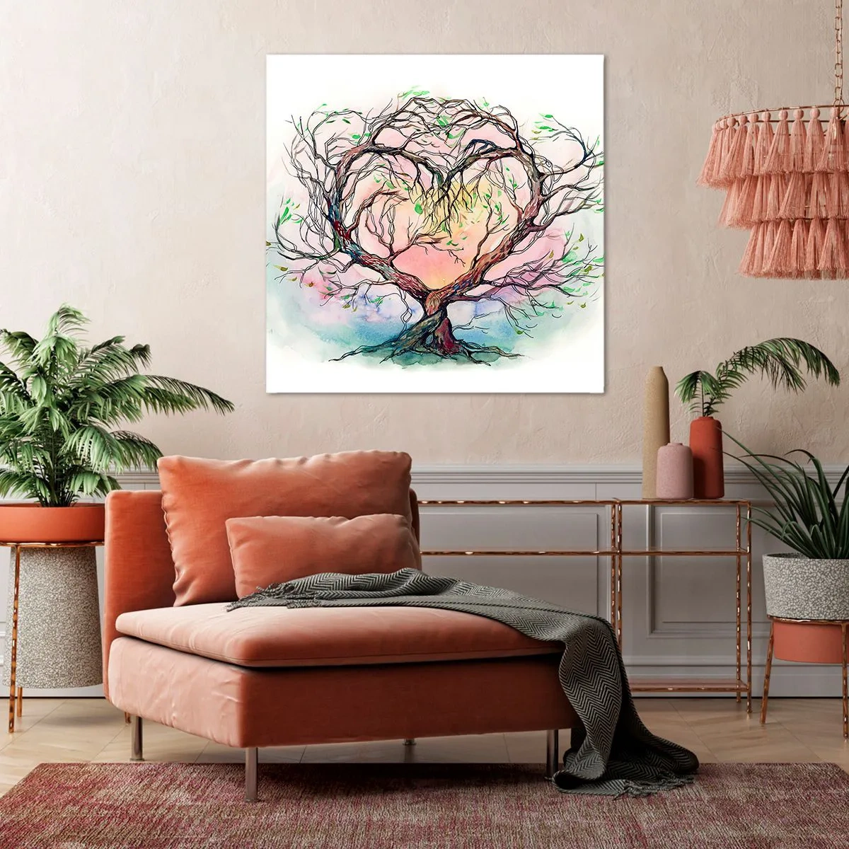 Vászonkép - Együtt a viharok ellen - 60x60 cm