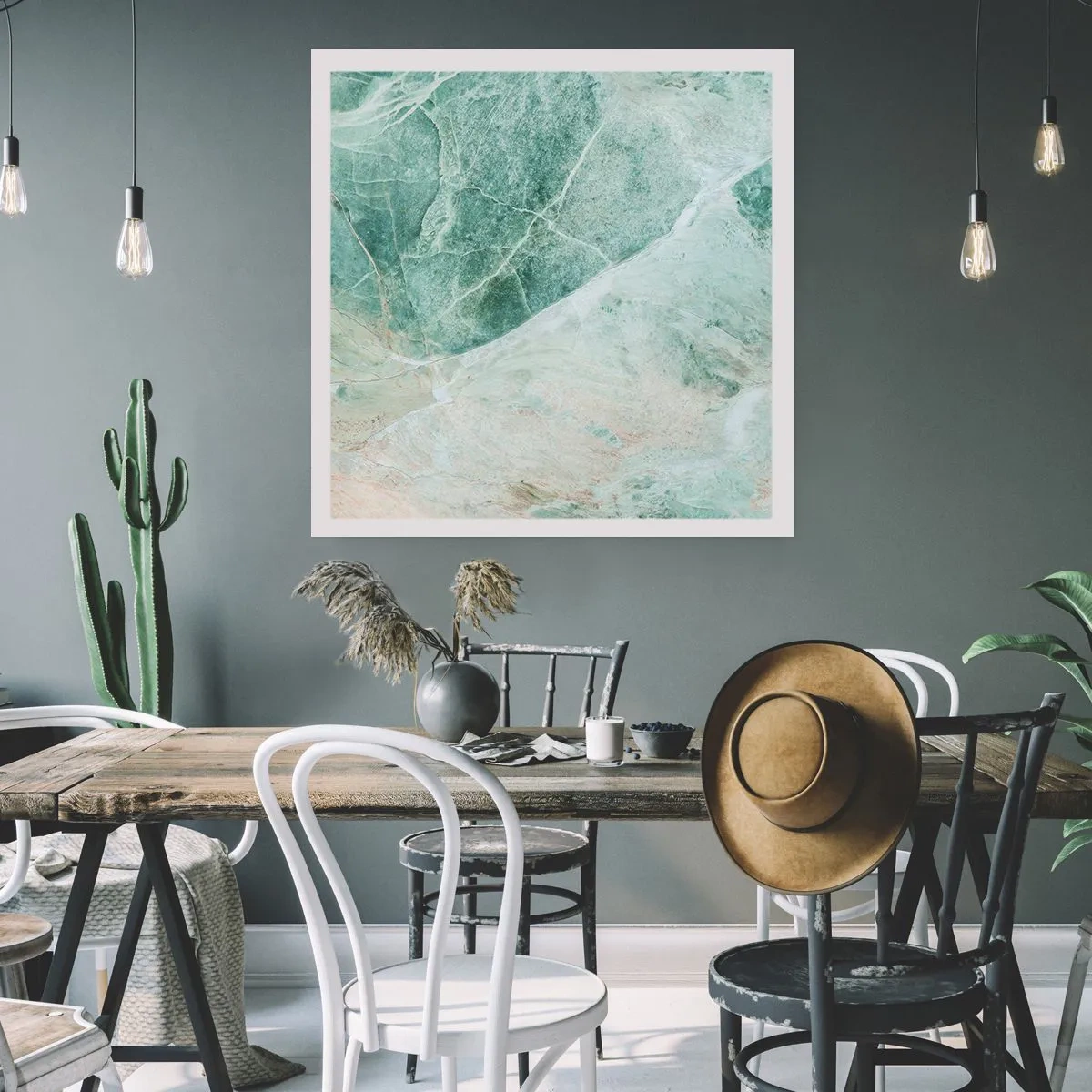 Poszter - A kő nemes hűvössége - 50x50 cm