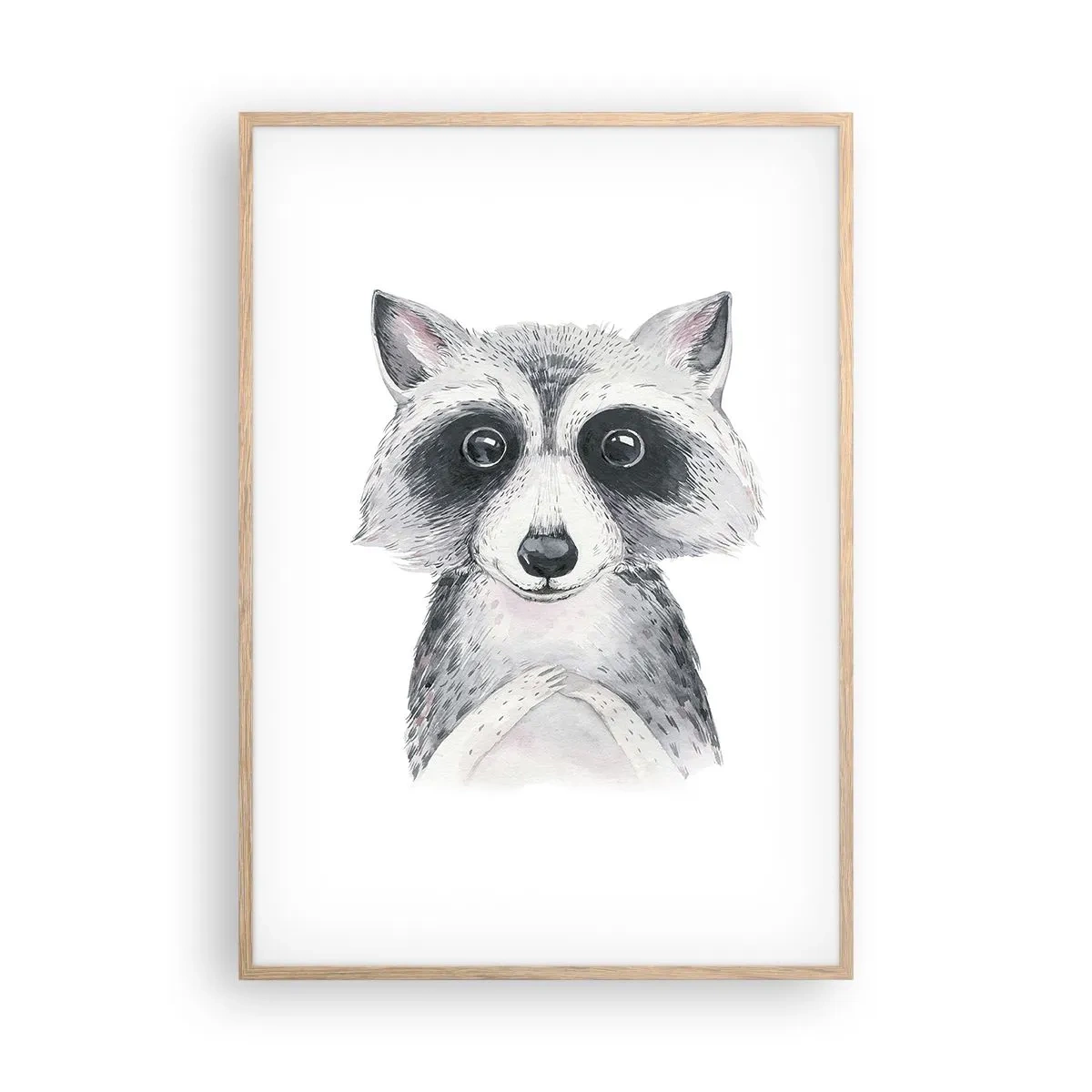 Poszter világos tölgy keretben - Egy pillanat meghatottságra - 70x100 cm