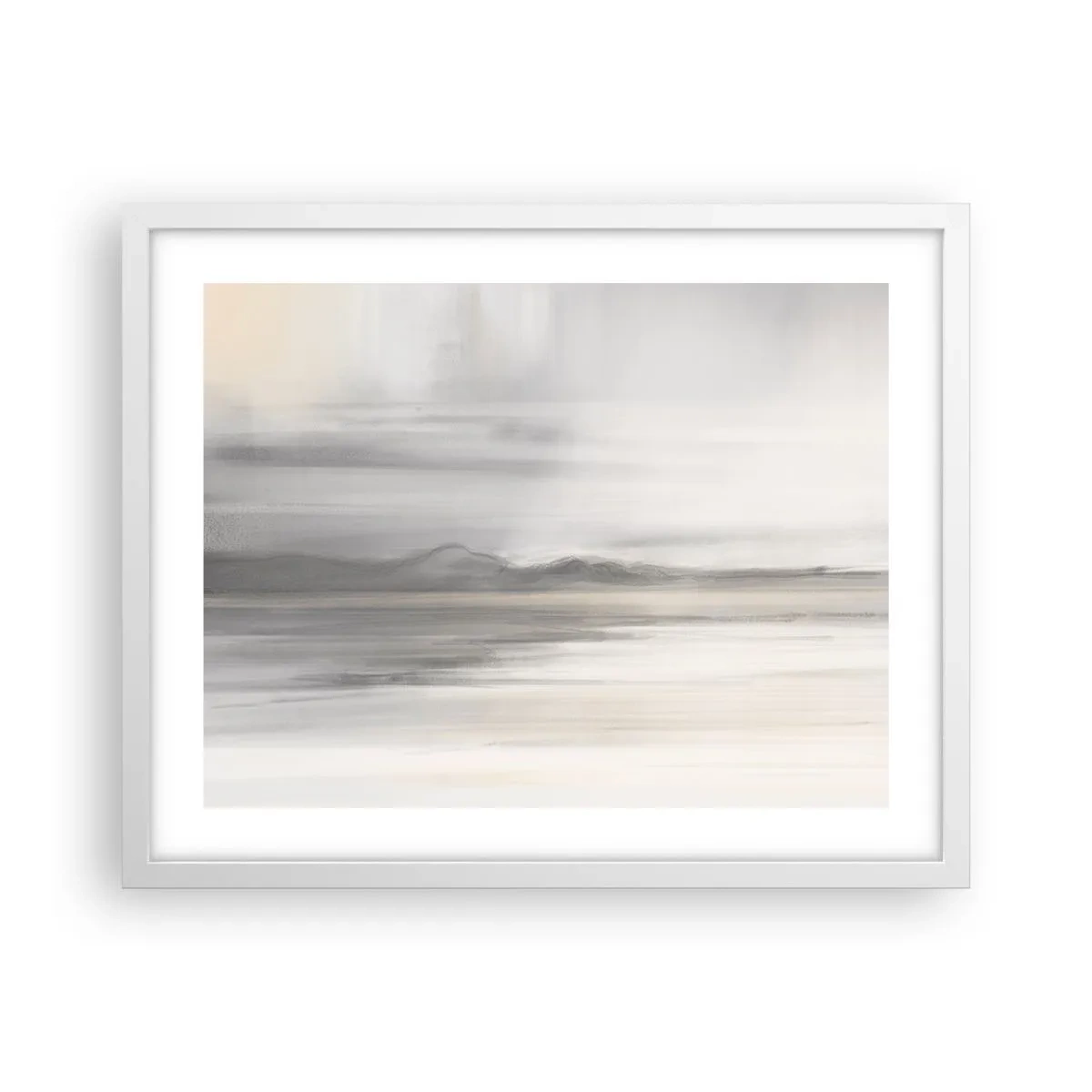 Poszter fekete keretben - Gondolkodó távolság - 50x40 cm