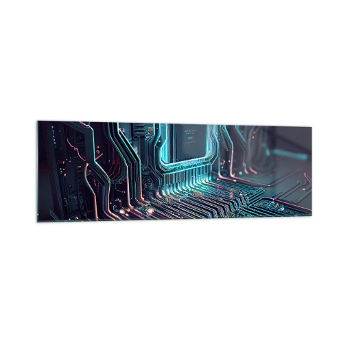 Üveg kép - Úgy gondolom... - 160x50 cm