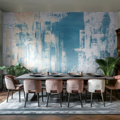 Fotótapéta Standard Eco - Jégcsapon keresztül - Absztrakció, Darab, Modern minta - 350x256 cm