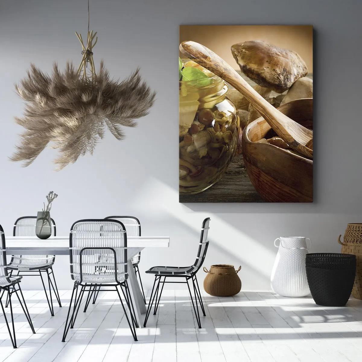Vászonkép - Akár frissen, akár sósan, vagy az őszi szezonban... - 45x80 cm