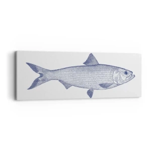 Vászonkép - Üdvözlet az északi tengerektől - 90x30 cm