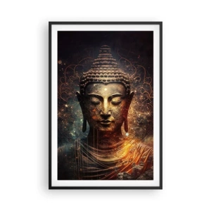 Poszter fehér keretben - Spirituális egyensúly - 61x91 cm