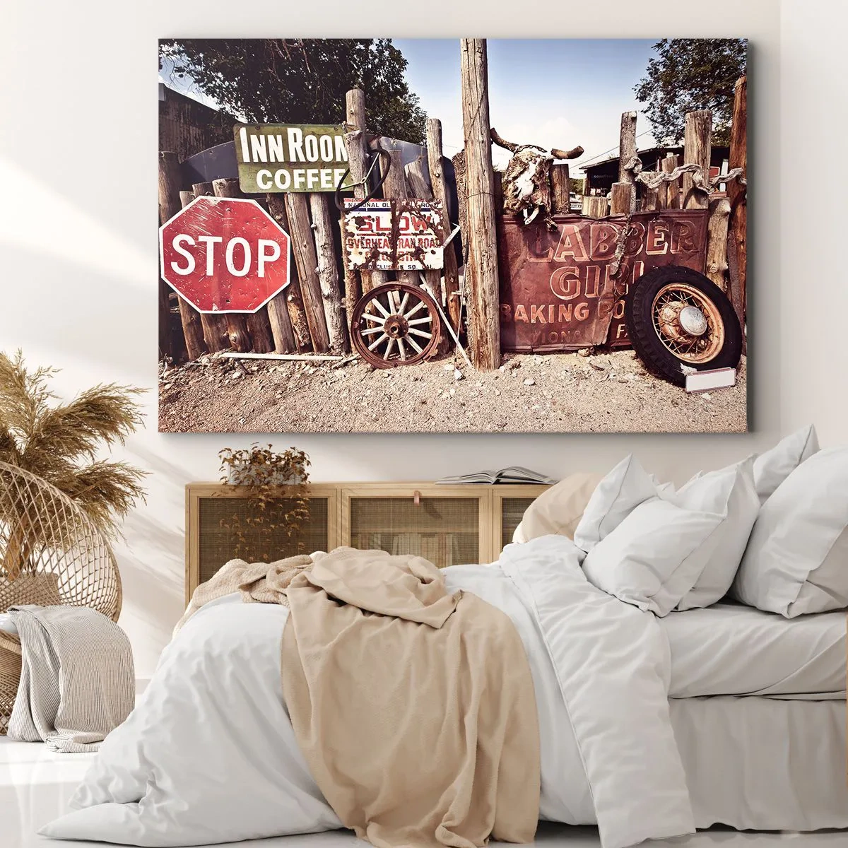 Vászonkép - És megállt az idő - 120x80 cm