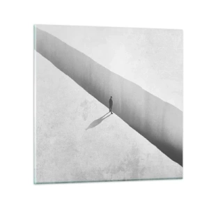 Üveg kép - Fényes célpont - 70x70 cm