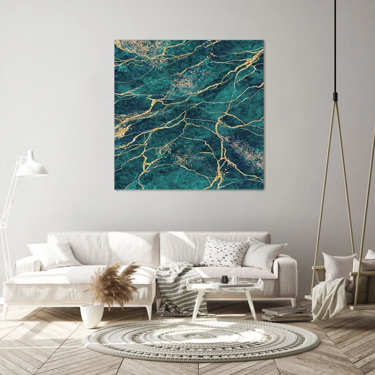 Vászonkép - Aranybánya - 50x50 cm