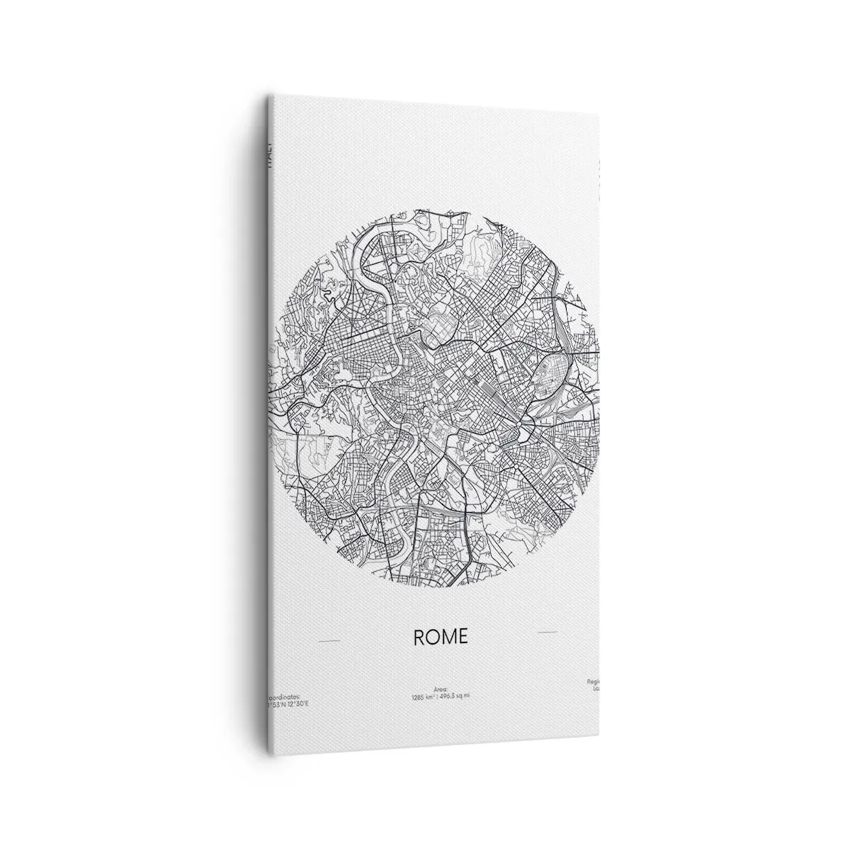 Vászonkép - Róma anatómiája - 45x80 cm