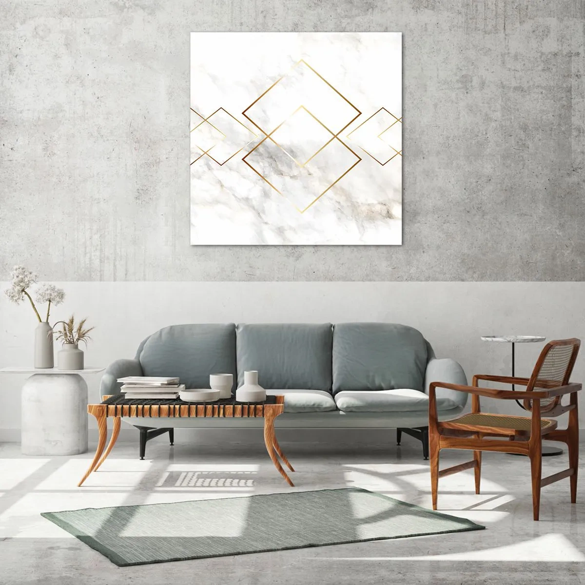 Üveg kép - Kilátás a végtelenbe - 40x40 cm