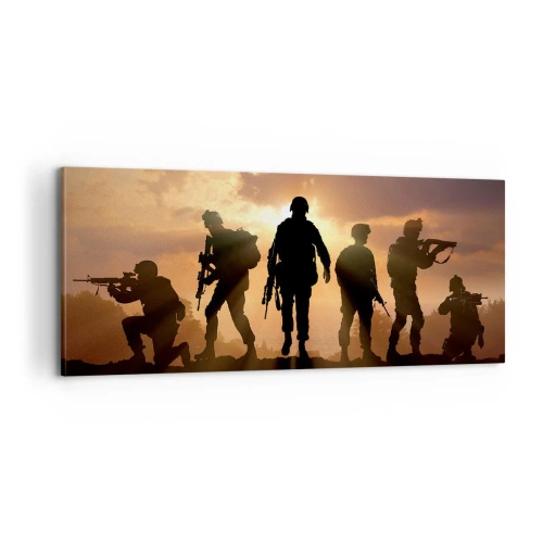 Vászonkép - Brothers in arms - 100x40 cm