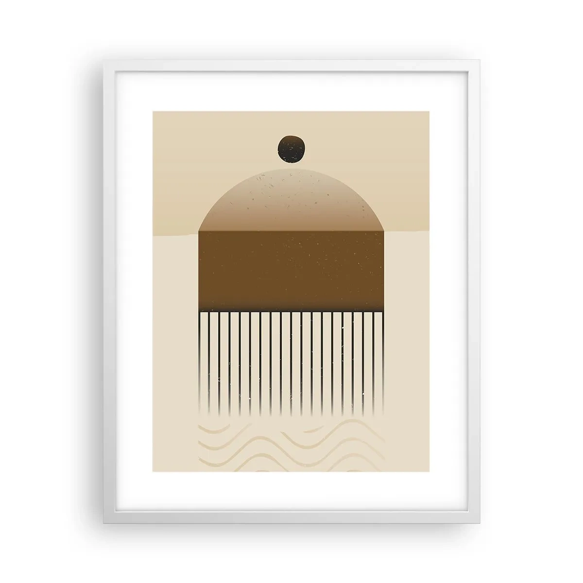 Poszter fekete keretben - Különféle államok - 40x50 cm