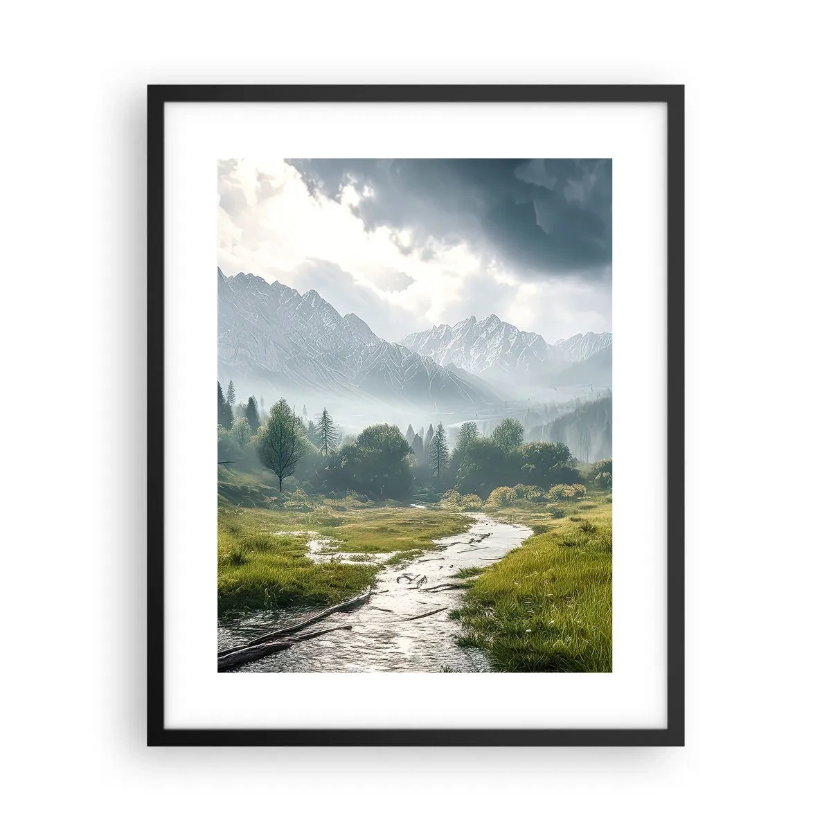 Poszter fehér keretben - Oda és vissza - 40x50 cm