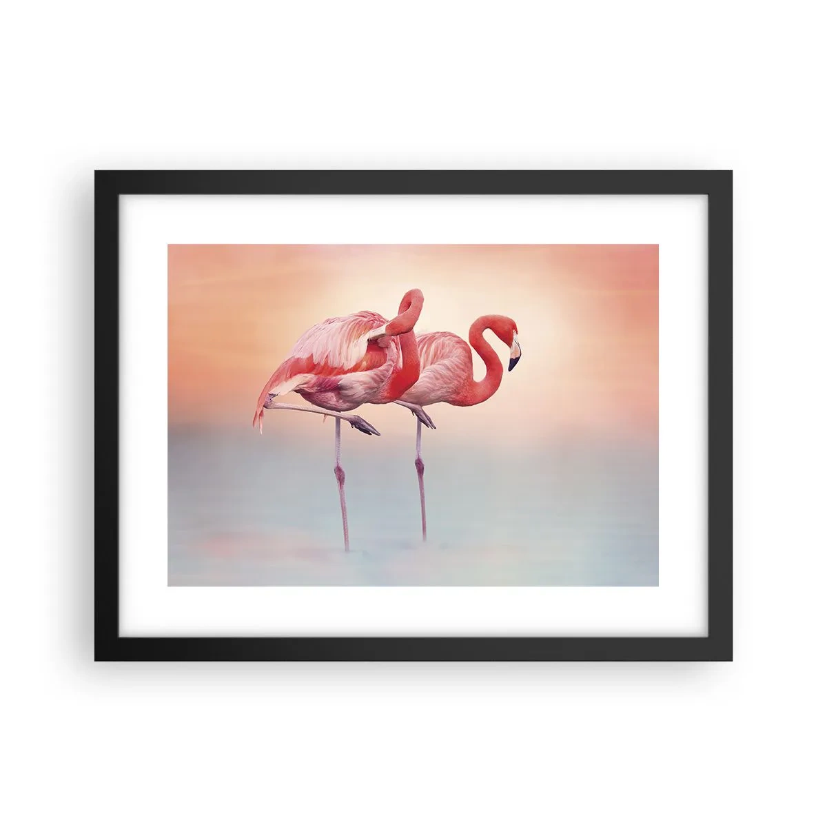 Poszter fehér keretben - A lenyugvó nap színe - 40x30 cm