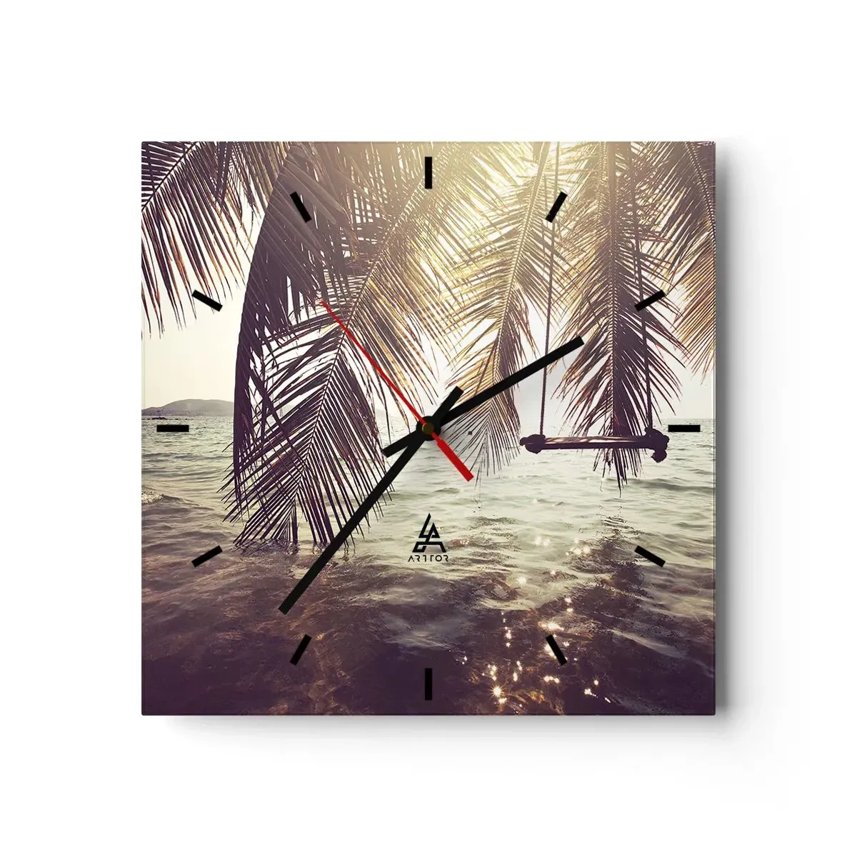 Falióra, Óra - Tetszés szerint hintázhat a felhők között - 40x40 cm