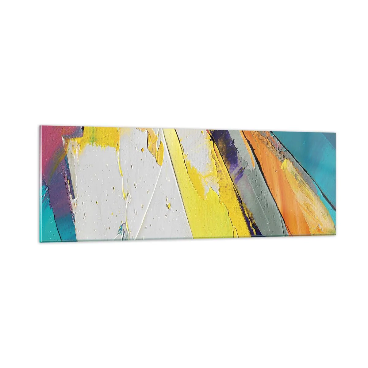 Üveg kép - A fény anatómiája - 90x30 cm