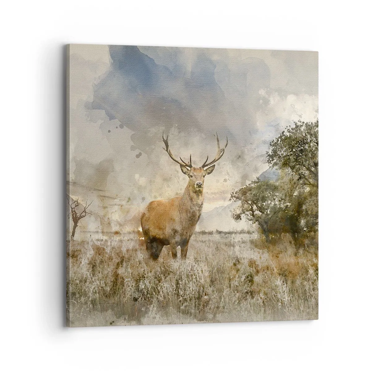 Vászonkép - Becsület – erő – méltóság - 70x70 cm