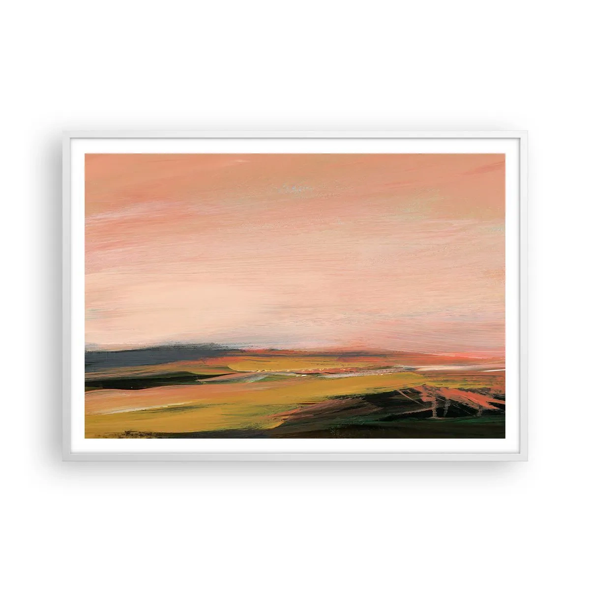 Poszter fekete keretben - Rózsaszínben - 100x70 cm