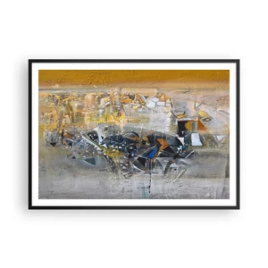 Poszter fehér keretben - Minden rendben lesz - 100x70 cm