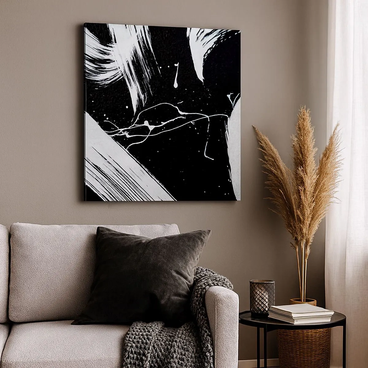 Vászonkép - Megtöri a sötétséget - 30x30 cm