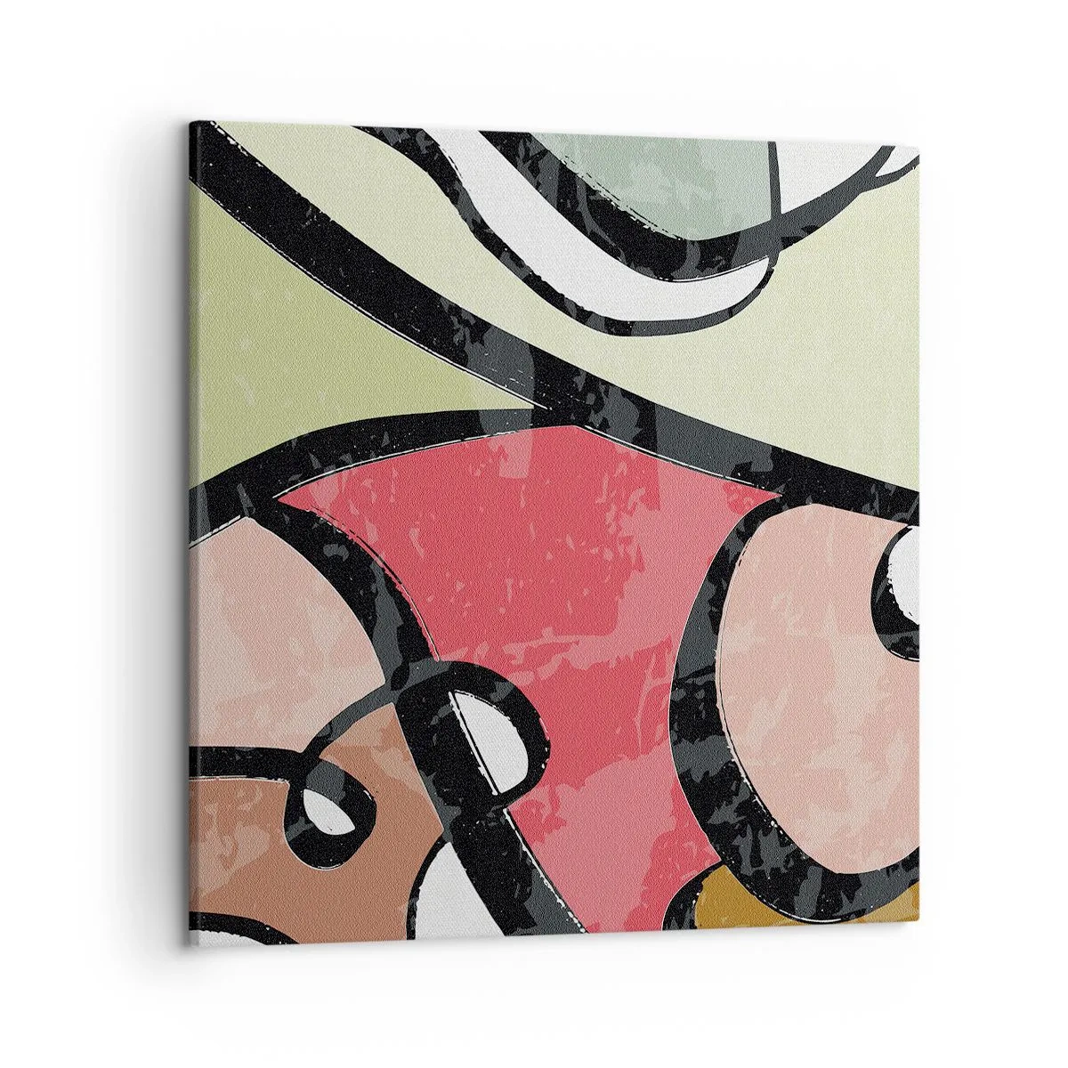 Vászonkép - Pirouettek a színek között - 50x50 cm