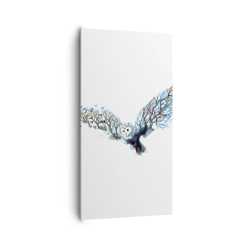 Vászonkép - Az erdő szárnyain - 65x120 cm