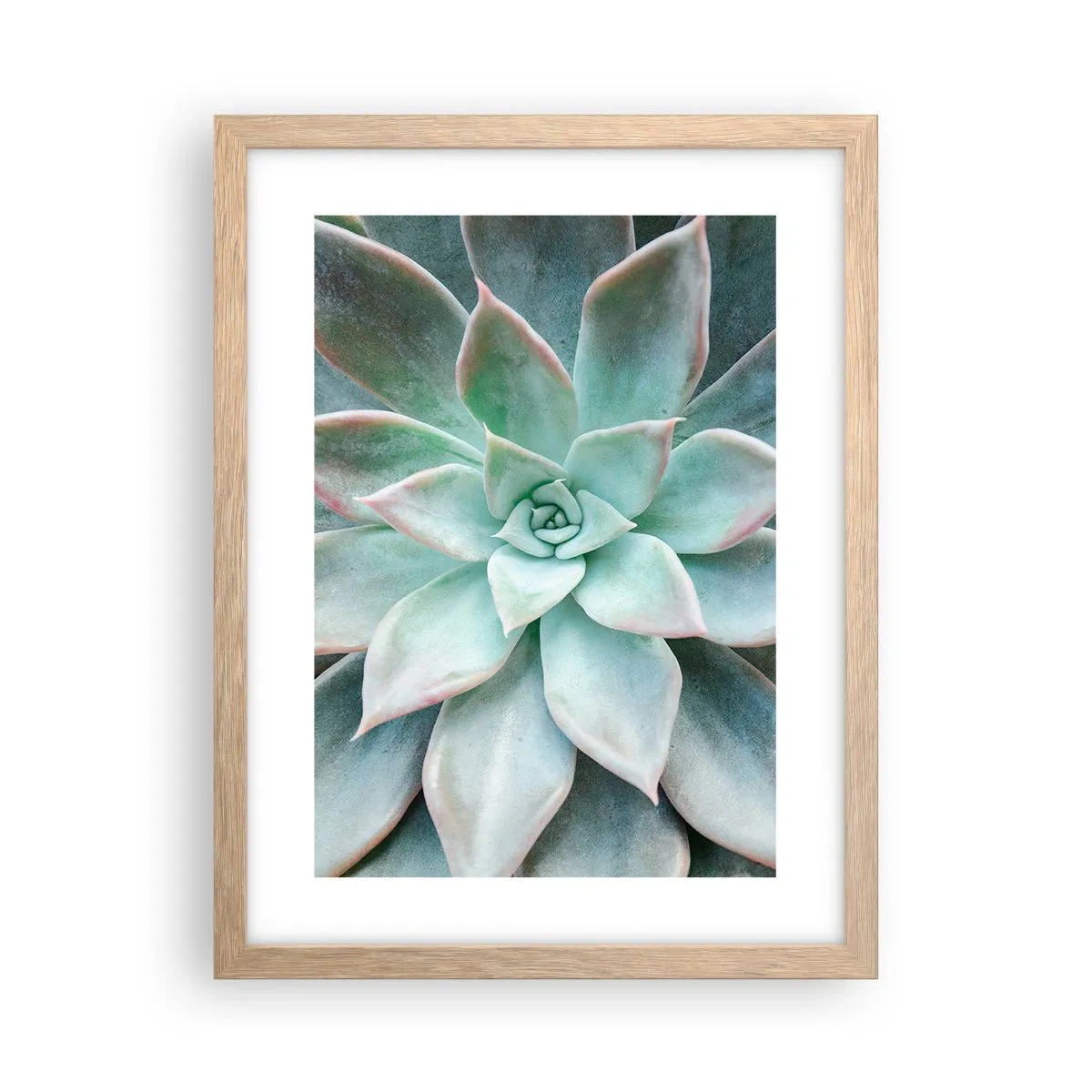 Poszter világos tölgy keretben - A sivatag szíve - 30x40 cm